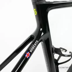Scott Addict RC Pro Disc Frameset - S/52 - J. Roberts - Mitchelton-Scott -Racercykler Salg P1640059