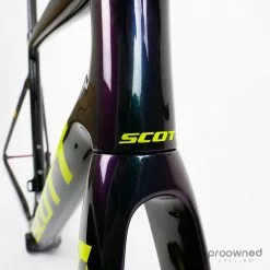 Scott Addict RC Pro Disc Frameset - L/56 - A. Edmondson - Mitchelton-Scott -Racercykler Salg P1640098