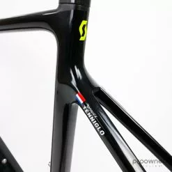Scott Addict RC Pro Disc Frameset - L/56 - M. Tenniglo - Mitchelton-Scott 18 Scott Addict RC Pro Disc Frameset - L/56 - M. Tenniglo - Mitchelton-Scott -Racercykler Salg P1640252