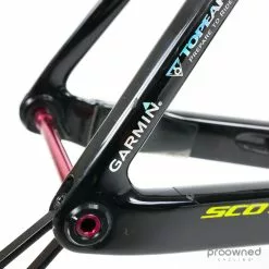 Scott Addict RC Pro Disc Frameset - L/56 - C. Scotson - Mitchelton-Scott -Racercykler Salg P1640326