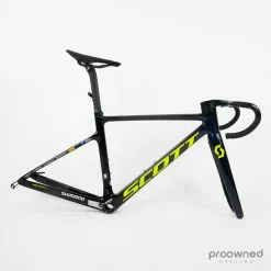 Scott Addict RC Pro Disc Frameset - XXS/47 - A. Spratt - Mitchelton-Scott