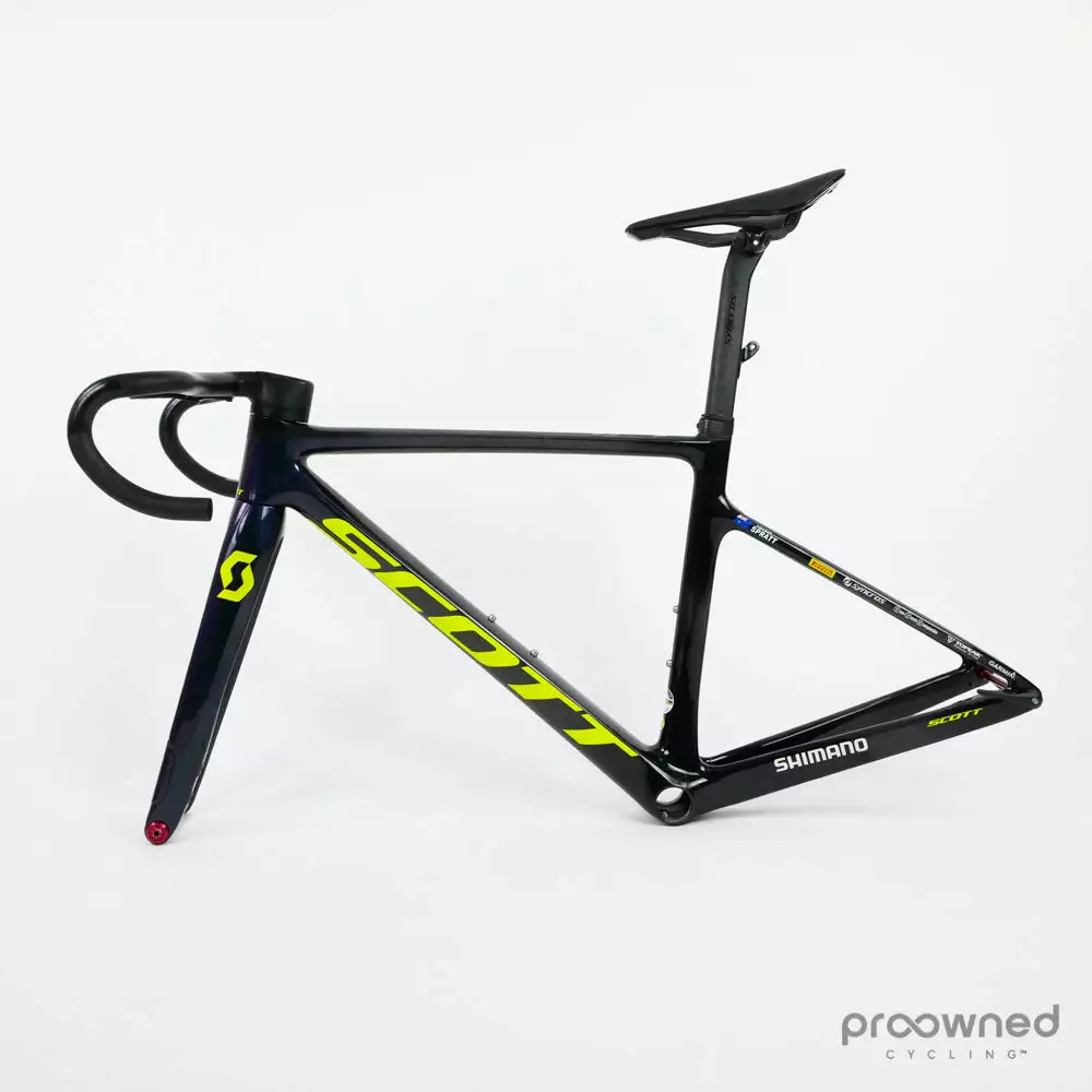 Scott Addict RC Pro Disc Frameset - XXS/47 - A. Spratt - Mitchelton-Scott 2 Scott Addict RC Pro Disc Frameset - XXS/47 - A. Spratt - Mitchelton-Scott - Billede 2