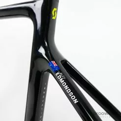 Scott Addict RC Pro Disc Frameset - L/56 - A. Edmondson - Mitchelton-Scott -Racercykler Salg P1640494