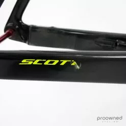 Scott Addict RC Pro Disc Frameset - L/56 - A. Edmondson - Mitchelton-Scott -Racercykler Salg P1640496