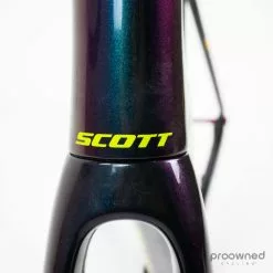 Scott Addict RC Pro Disc Frameset - L/56 - J. Haig - Mitchelton-Scott -Racercykler Salg P1640535