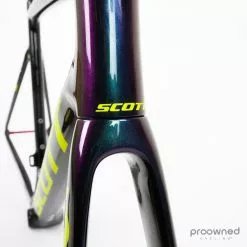 Scott Addict RC Pro Disc Frameset - L/56 - A. Konychev - Mitchelton-Scott 13 Scott Addict RC Pro Disc Frameset - L/56 - A. Konychev - Mitchelton-Scott -Racercykler Salg P1640543