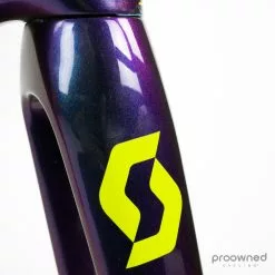 Scott Addict RC Pro Disc Frameset - XL/58 - E. Affini - Mitchelton-Scott -Racercykler Salg P1640705