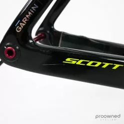 Scott Addict RC Pro Disc Frameset - XL/58 - E. Affini - Mitchelton-Scott -Racercykler Salg P1640758