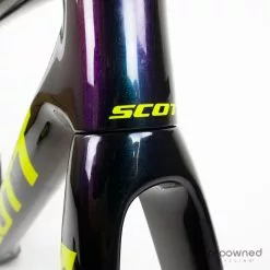 Scott Addict RC Pro Disc Frameset - M/54 - T. Grmay - Mitchelton-Scott -Racercykler Salg P1640770