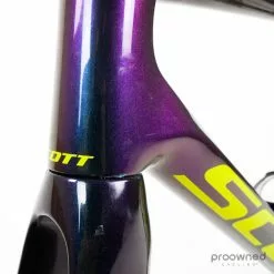 Scott Addict RC Pro Disc Frameset - L/56 - A. Edmondson - Mitchelton-Scott -Racercykler Salg P1650032