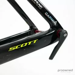 Scott Addict RC Pro Disc Frameset - XL/58 - E. Affini - Mitchelton-Scott -Racercykler Salg P1650341