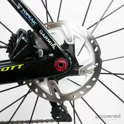 Scott Addict RC Pro Disc - M/54 - Dura-Ace Di2 - R. Stannard - Mitchelton-Scott -Racercykler Salg P1650479