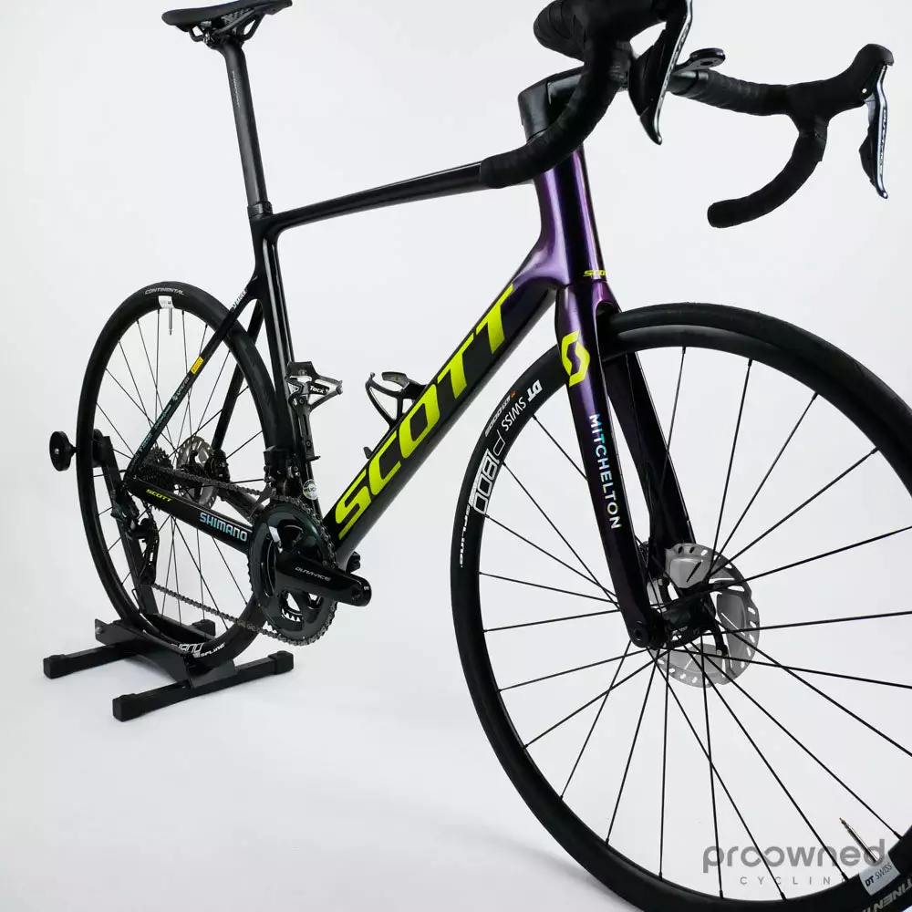 Scott Addict RC Pro Disc - XL/58 - Dura-Ace Di2 - J. Bauer - Mitchelton-Scott 3 Scott Addict RC Pro Disc - XL/58 - Dura-Ace Di2 - J. Bauer - Mitchelton-Scott - Billede 3
