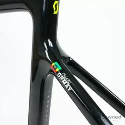 Scott Addict RC Pro Disc Frameset - M/54 - T. Grmay - Mitchelton-Scott -Racercykler Salg P1650789