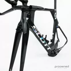 Scott Plasma 5 HMX TT Frameset - M - D. Smith - Mitchelton-Scott 23 Scott Plasma 5 HMX TT Frameset - M - D. Smith - Mitchelton-Scott -Racercykler Salg P1710137