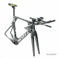 Scott Plasma 5 HMX TT Frameset - M - A. Zeits - Mitchelton-Scott -Racercykler Salg P1720156