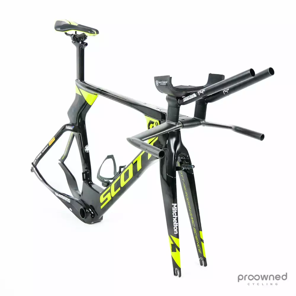 Scott Plasma 5 HMX TT Frameset - S - N. Schultz - Mitchelton-Scott 3 Scott Plasma 5 HMX TT Frameset - S - N. Schultz - Mitchelton-Scott - Billede 3