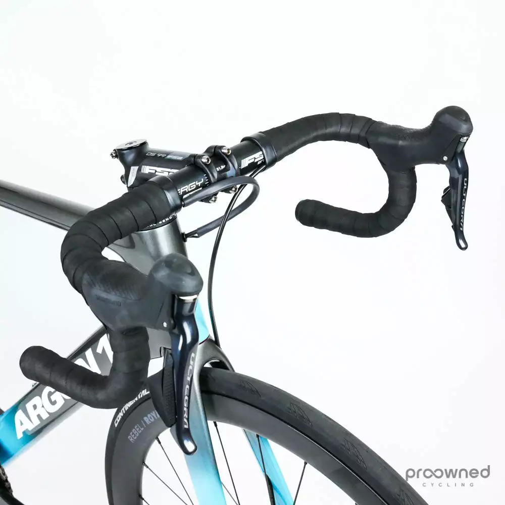 Argon 18 NItrogen Pro Disc - 54 - Ultegra Di2 - Astana Pro Team (New) 4 Argon 18 NItrogen Pro Disc - 54 - Ultegra Di2 - Astana Pro Team (New) - Billede 4