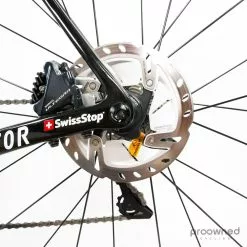 Factor O2 VAM Disc - Roadbike - Ultegra Di2 - 58 - K. Neilands - Israel Start-Up Nation -Racercykler Salg P1860272