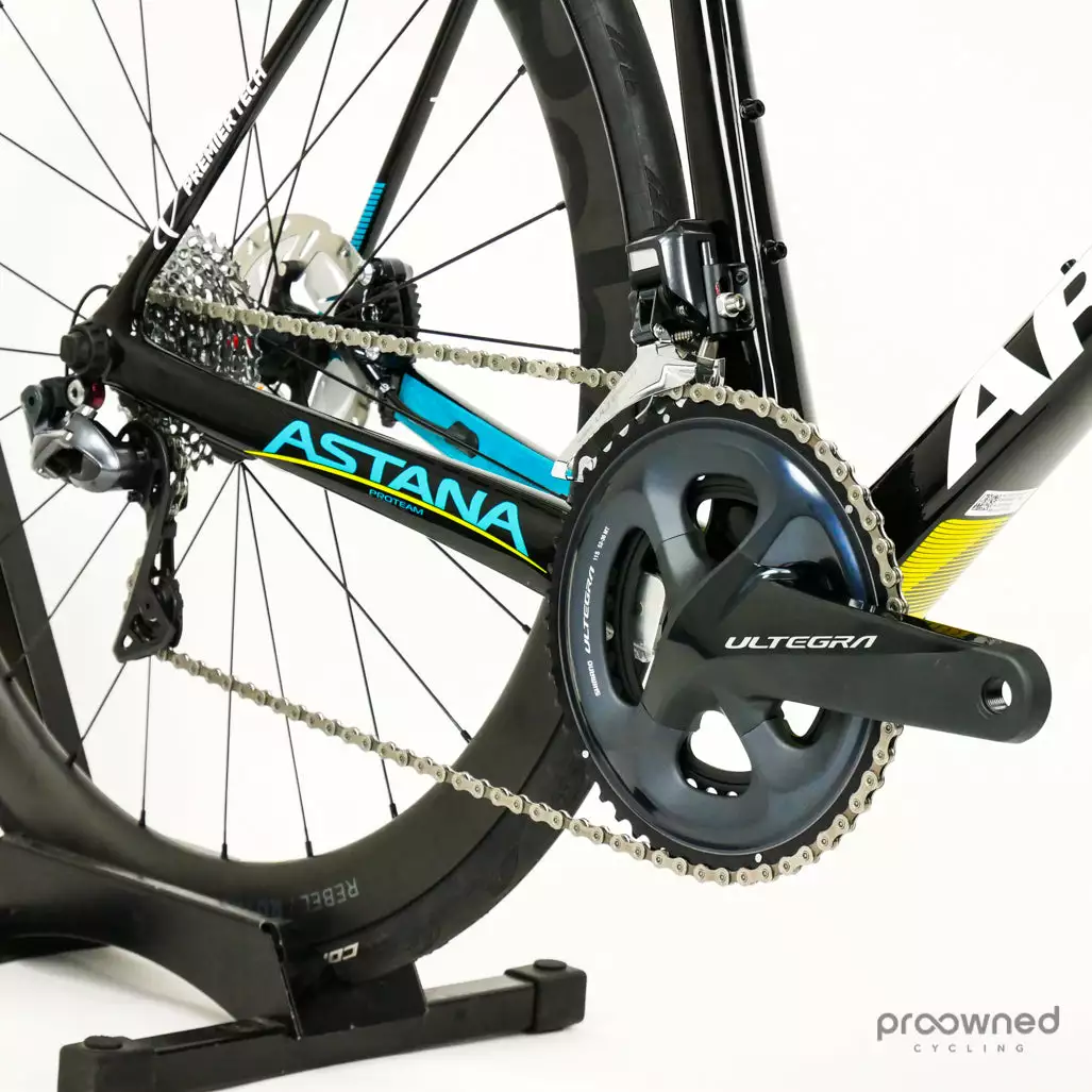 Argon 18 Gallium Pro Disc - M - Ultegra Di2 - Astana 9 Argon 18 Gallium Pro Disc - M - Ultegra Di2 - Astana - Billede 9