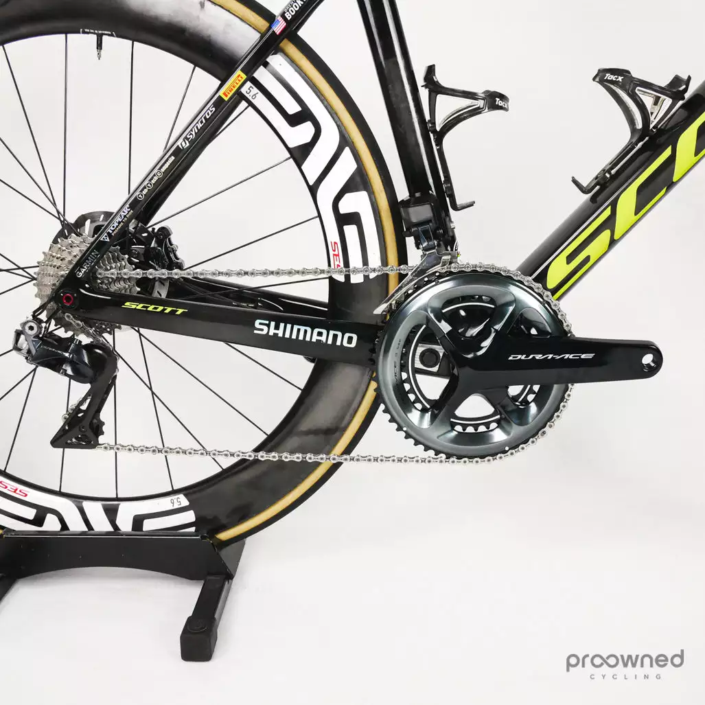 Scott Addict RC Pro Disc - L/56 - Dura-Ace Di2 - Bookwalter - Mitchelton-Scott 5 Scott Addict RC Pro Disc - L/56 - Dura-Ace Di2 - Bookwalter - Mitchelton-Scott - Billede 5