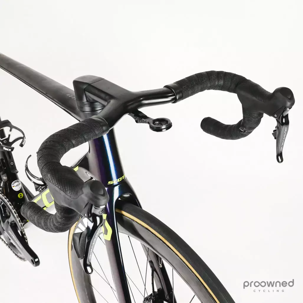 Scott Addict RC Pro Disc - L/56 - Dura-Ace Di2 - Bookwalter - Mitchelton-Scott 4 Scott Addict RC Pro Disc - L/56 - Dura-Ace Di2 - Bookwalter - Mitchelton-Scott - Billede 4