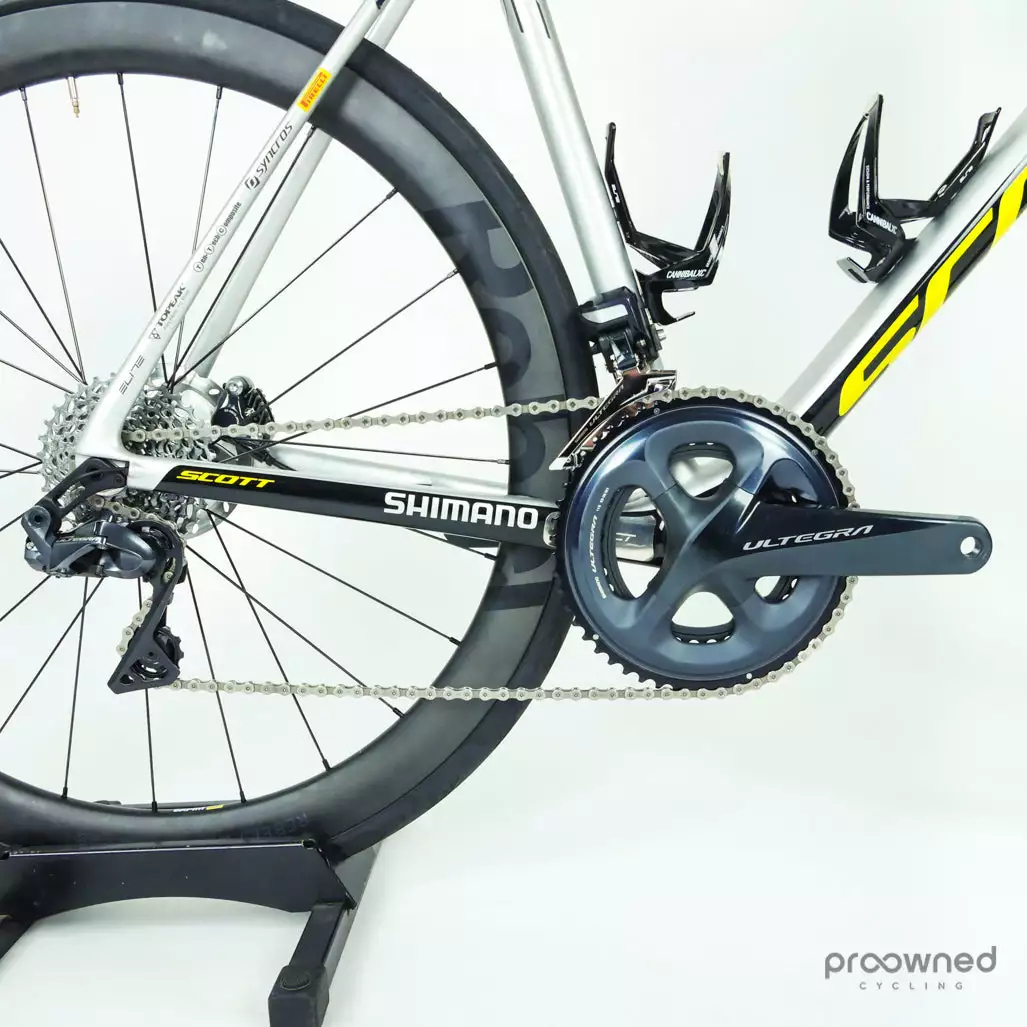 Scott Addict RC Pro Disc - L/56 - Ultegra Di2 - B. Bookwalter - Mitchelton-Scott 4 Scott Addict RC Pro Disc - L/56 - Ultegra Di2 - B. Bookwalter - Mitchelton-Scott - Billede 4