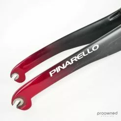 Pinarello F12 Fork - Black/Red -Racercykler Salg P1930007
