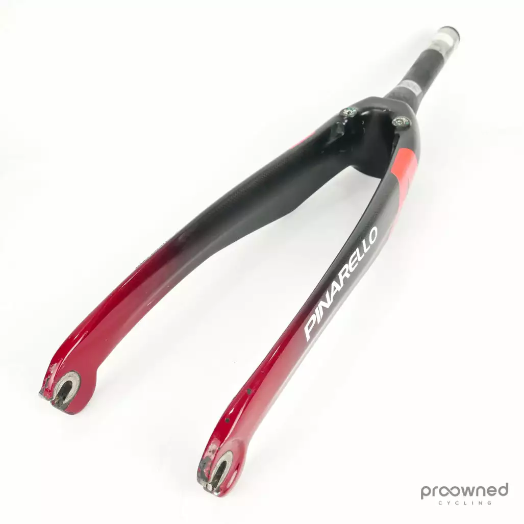 Pinarello F12 Fork - Black/Red 1 Pinarello F12 Fork - Black/Red