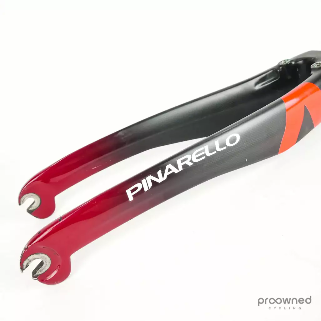 Pinarello F12 Fork - Black/Red 3 Pinarello F12 Fork - Black/Red - Billede 3