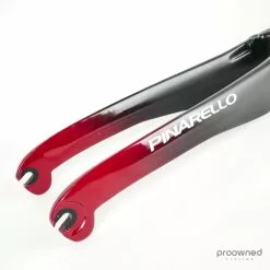 Pinarello F12 Fork - Black/Red -Racercykler Salg P1930125