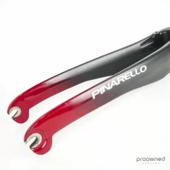 Pinarello F12 Fork - Black/Red -Racercykler Salg P1930148