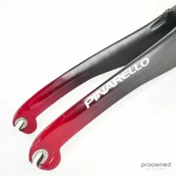 Pinarello F12 Fork - Black/Red -Racercykler Salg P1930167