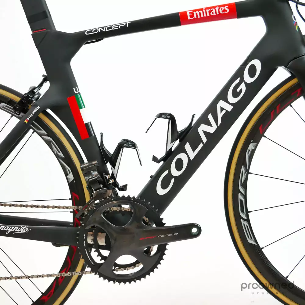 Colnago Concept - 52s - Campagnolo Super Record EPS 12-speed - UAE Team Emirates 3 Colnago Concept - 52s - Campagnolo Super Record EPS 12-speed - UAE Team Emirates - Billede 3