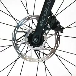 Colnago V3 Disc - 58s - SRAM Rival AXS - Black/Turqouise -Racercykler Salg P1980489