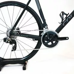 Colnago V3 Disc - 58s - SRAM Rival AXS - Black/Turqouise -Racercykler Salg P1980497