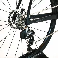 Colnago V3 Disc - 58s - SRAM Rival AXS - Black/Turqouise -Racercykler Salg P1980498