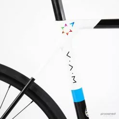 Factor O2 VAM Disc - Roadbike - Ultegra Di2 - 58 - M. Brändle - Israel Start-Up Nation -Racercykler Salg Photo By Aaron Kiashek 77